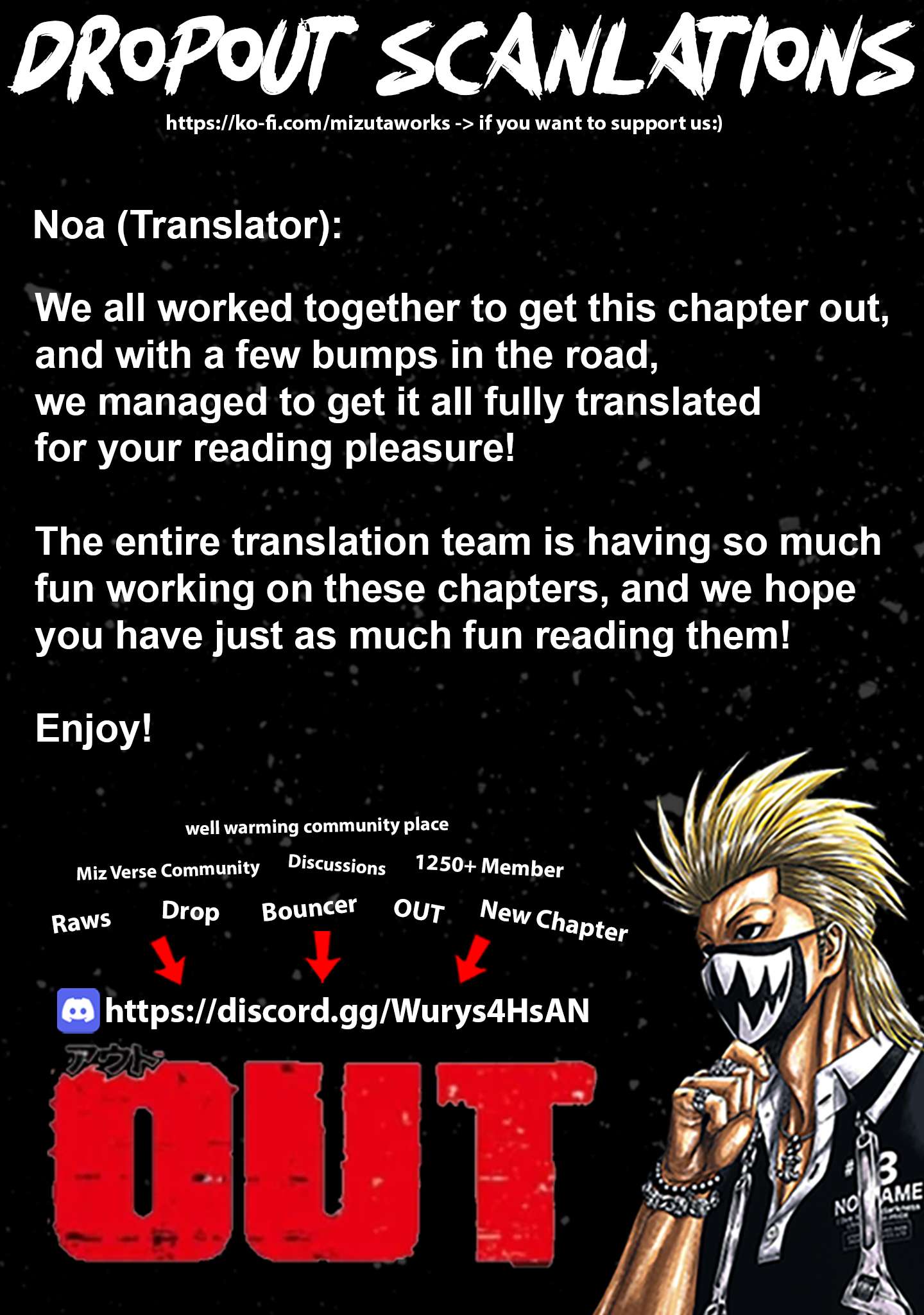 Out (Makoto Mizuta) Chapter 227 1